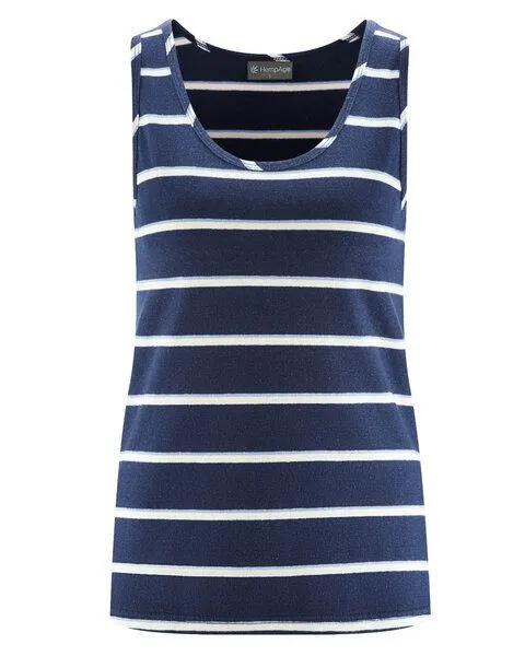 HempAge HempAge Hanf Sommertop, Navy, – Produktbild 1 von 1