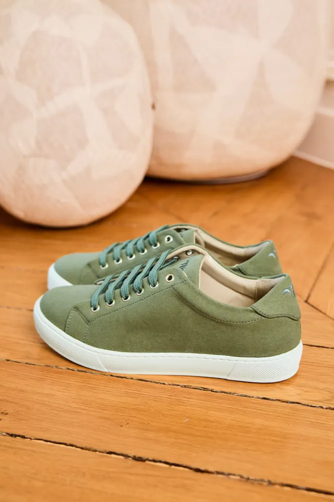 Minuit Sur Terre Minuit Sur Terre Damen vegan Sneaker Virevolte Salvia Salbeigrün, Grün, – Produktbild 2 von 2