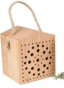 ReineNatur ReineNatur Insektenhotel aus Ahorn-Holz - Größe: 12x10x10 cm – Produktbild 1 von 1