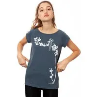 FellHerz FellHerz Damen T-Shirt Catlove Bio & Fair & Handbedruckt, Thundercloud, – Produktbild 1 von 2