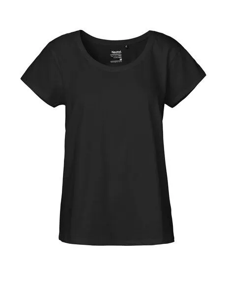Neutral® - 3FREUNDE Neutral® - 3FREUNDE Frauen T-Shirt Loose Fit, Schwarz, – Produktbild 1 von 3