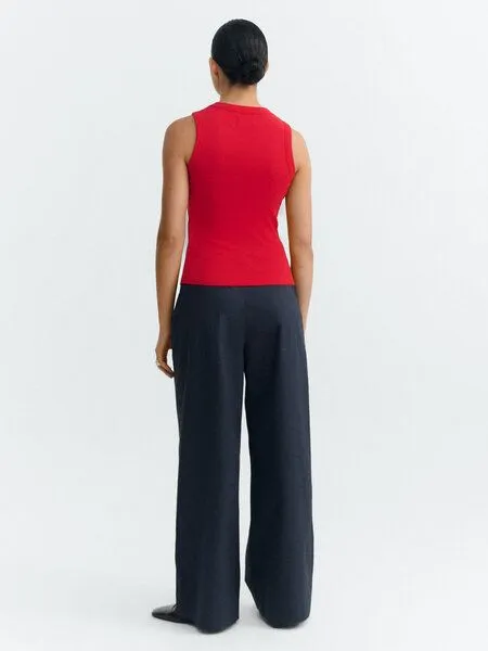 thinking mu thinking mu Tank Top gerippt - Juliette Top - aus Biobaumwolle, Clavel, – Produktbild 4 von 5