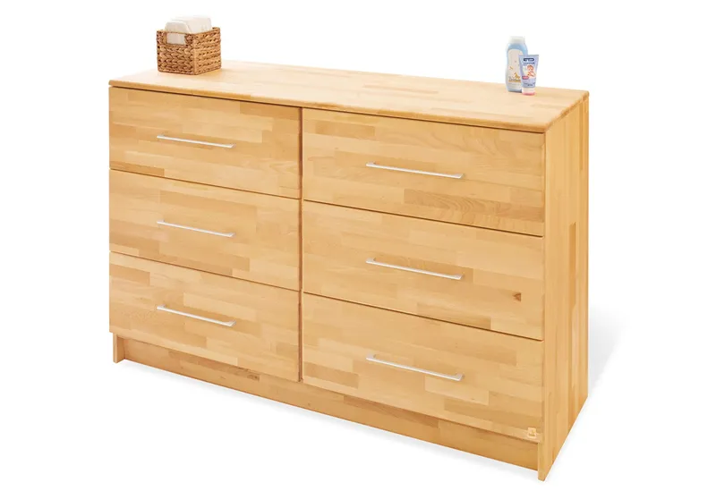 Pinolino Pinolino Jugendzimmer-Set „Natura” extrabreit groß, 3-tlg., Natur, – Produktbild 2 von 3