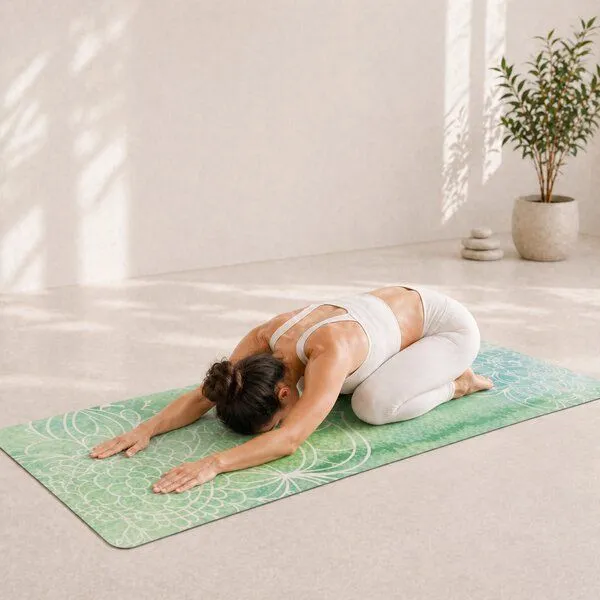 Yosana Yosana Yin Yogamatte Naturkautschuk (Indian Spring) – Produktbild 6 von 8