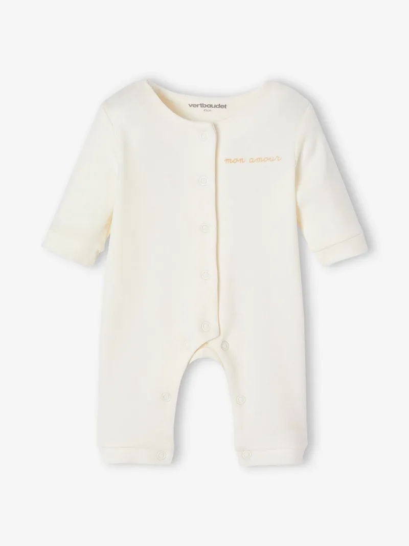 Vertbaudet Baby-Set für Neugeborene, Wollweiß, – Produktbild 3 von 4