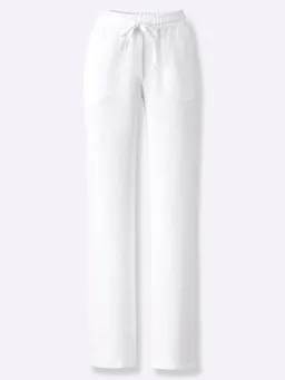 heine Leinenhose weiß – Produktbild 1 von 1
