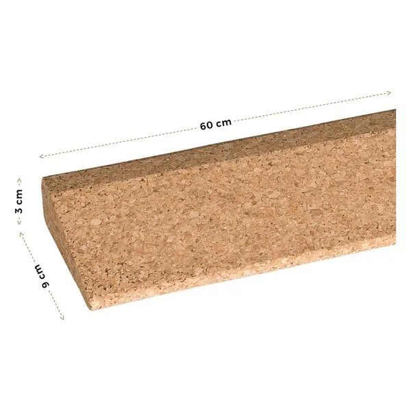 Kork-Deko Kork-Deko Yoga Keil, lang (60x9x3 cm) / Keil aus Kork – Produktbild 5 von 6