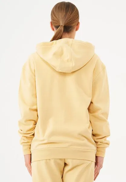 ORGANICATION ORGANICATION ESSENTIALS-JUNDA-Unisex Soft Touch Sweatjacke aus Bio-Baumwolle, Soft yellow, – Produktbild 4 von 4