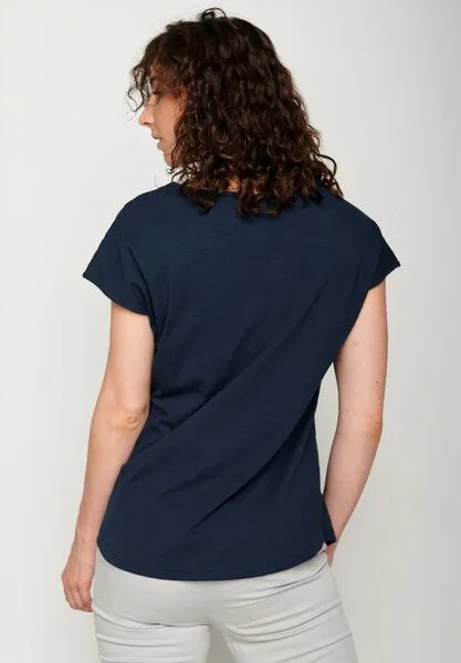 GreenBomb GREENBOMB Bike Cargo Family Cool - Sportliches T-Shirt aus Bio-Baumwolle / hochwertiger Print / GOTS / Fair & Vegan, Blau (marineblau), – Produktbild 3 von 4
