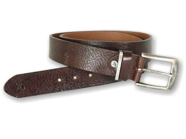 Greenbelts Greenbelts Herren Ledergürtel BARRIE, Braun, – Produktbild 3 von 4