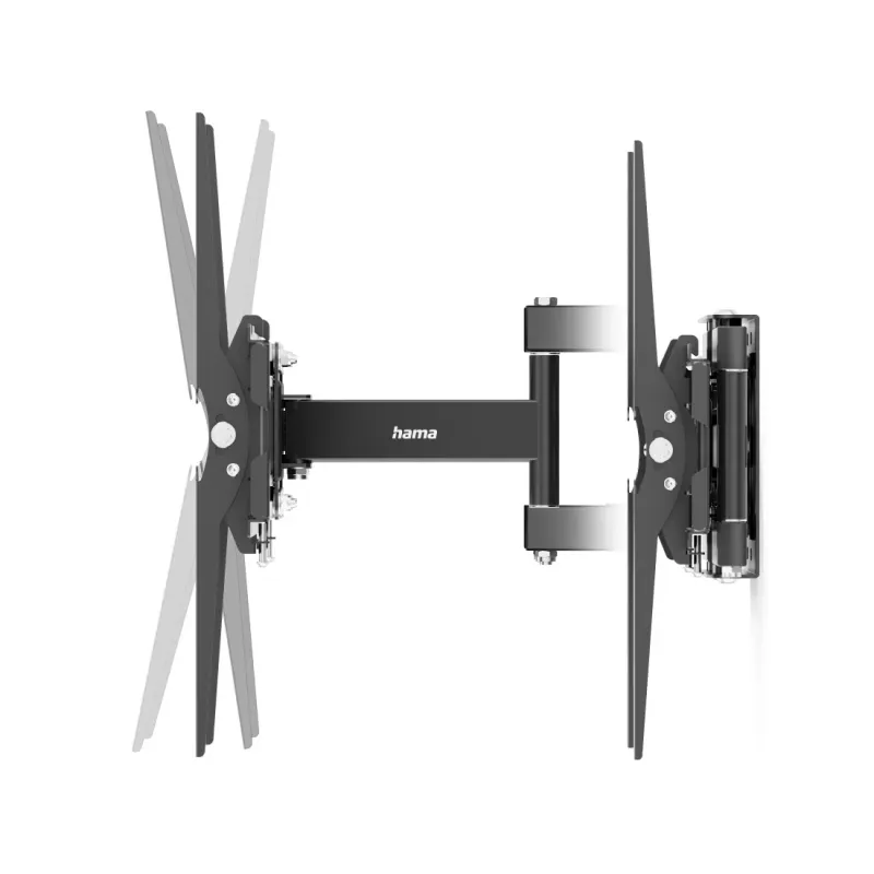 Hama Hama TV-Wandhalterung, schwenkbar, neigbar, ausziehbar, 191 cm (75"), bis 40 kg – Produktbild 7 von 8