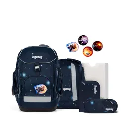 Ergobag Ergobag maxi GALAXY GLOW 6-teiliges Schulrucksack-Set 2025 KoBärnikus – Produktbild 1 von 1