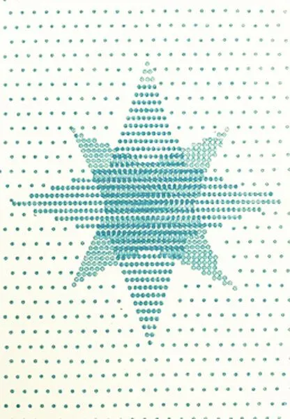 Salon Elfi Salon Elfi Weihnachtskarte Stern – Produktbild 2 von 4