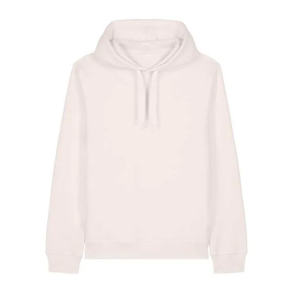 YTWOO YTWOO Unisex Kapuzenpullover mit Seitentaschen aus Bio Baumwolle und recyceltem PET, Vintage white, – Produktbild 1 von 2
