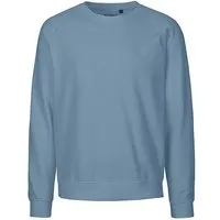 Neutral Neutral® Neutral Sweatshirt Pullover Sweater Pulli 100% GOTS Bio Baumwolle, Dusty indigo, – Produktbild 1 von 1
