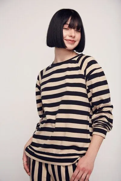 SUITE13LAB Suite13lab Longsleeve SAGRA, Stripes, – Produktbild 3 von 3