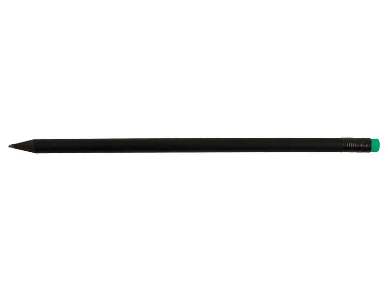 FSC-zertifizierter Bleistift 'Darkside' schwarz/dunkelgrün – Produktbild 1 von 1
