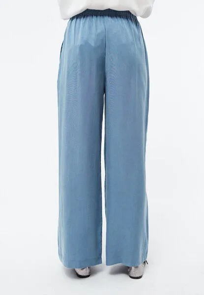 Givn Berlin Givn Berlin Hose GBMARLA relaxed aus TENCEL mit Peach-Effekt, Cloudy blue, – Produktbild 4 von 4
