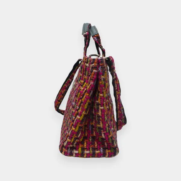 REFISHED fair fashion REFISHED fair fashion Tasche 'ISOLDE BAG', #tweed pink, – Produktbild 6 von 6
