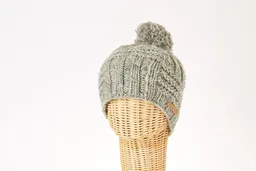 short'n'pietz short'n'pietz Schurwollmütze mit Schachbrettmuster und Bommel – Produktbild 1 von 1