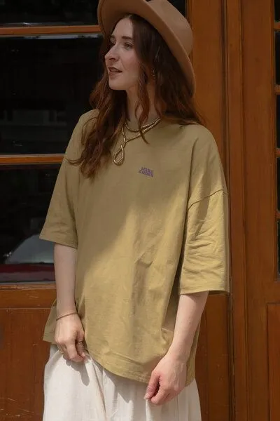 LITSCHI DESIGNS LITSCHI DESIGNS OVERSIZE BOTANICAL HEARTBREAK SHIRT – Produktbild 2 von 4