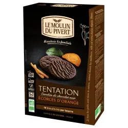 Le Moulin du Pivert Orangenkekse mit dunkler Schokolade – Produktbild 1 von 1