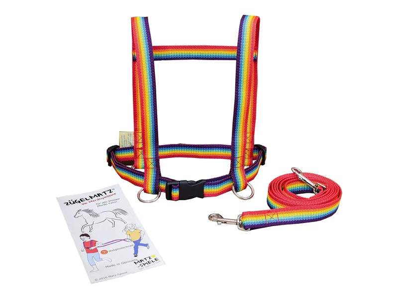 Jamso Jamso Pferdeleine und Halfter zum Spielen Maße 11 x 23 x 6,5 cm, Mehrfarbig, – Produktbild 2 von 2