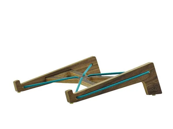 KLEINHOLZ KLEINHOLZ Laptopständer KLIX, Petrol, – Produktbild 2 von 7