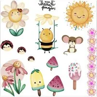ten little fingers ten little fingers Stickerbögen Aufkleber-Sticker - wiederablösbar & Motive frei wählbar – Produktbild 1 von 1