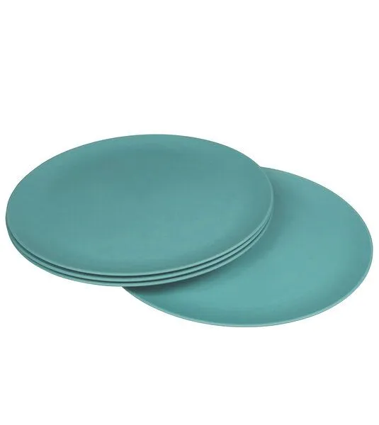 Zuperzozial Zuperzozial Speiseteller 25,5 cm aus nachwachsenden Rohstoffen, Blau, – Produktbild 1 von 4