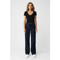 DAWN Damen Jeans DEW Flared High Waist French Pocket DAWN Bio-Baumwolle, Blue, – Produktbild 2 von 8