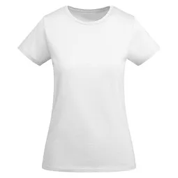 Roly Breda T-Shirt für Damen, weiss, L, Weiß, – Produktbild 1 von 1