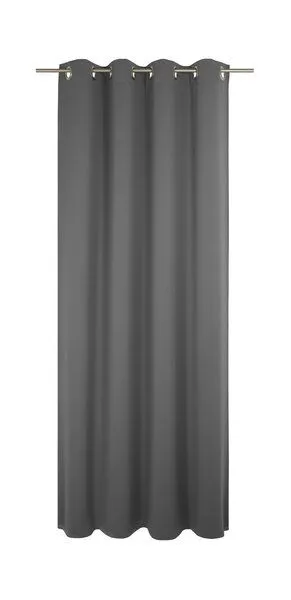 Nature by Adam Nature by Adam Thermovorhang aus 100% Bio-Baumwolle - Made in Germany - Neveres, Anthrazit, – Produktbild 2 von 7