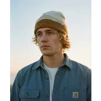 Zeachild Zeachild TidalWave Beanie Unisex aus recyceltem Polyester, Braun, – Produktbild 1 von 1