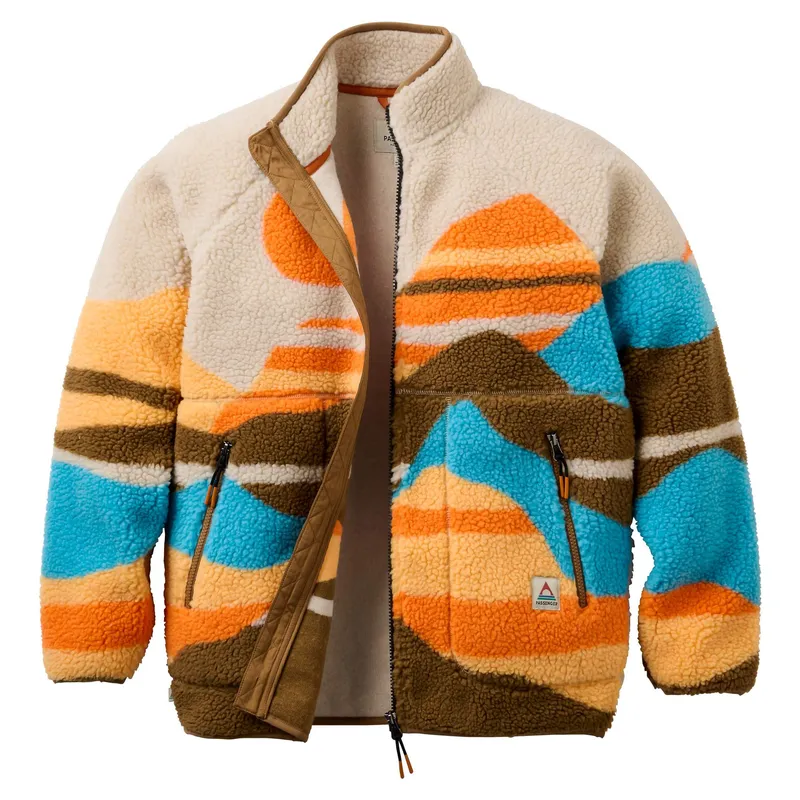 Passenger Clothing FAIRBANKS 2.0 FULL ZIP RECYCLED SHERPA FLEECE – Produktbild 1 von 1