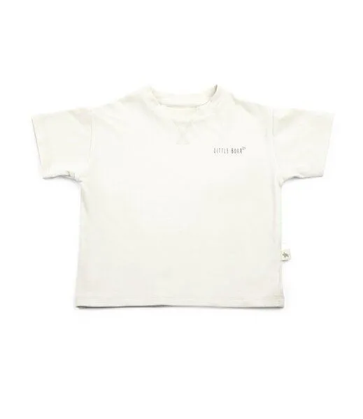 Little Boar Little Boar T-Shirt Signature, Beige, – Produktbild 1 von 2