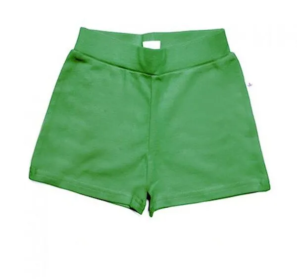 Leela Cotton 1er oder 2er Pack Baby und Kinder Short aus 100% Bio-Baumwolle Leela Cotton (2020), Waldgrün, – Produktbild 2 von 3