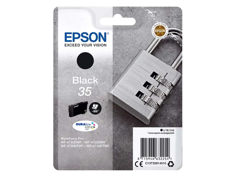Epson Epson Tintenpatrone T3581/ 35 schwarz – Produktbild 2 von 3