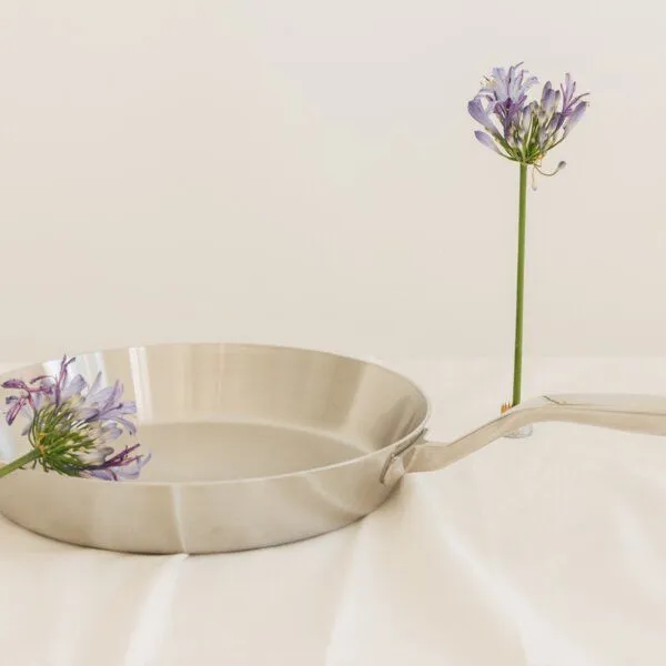 NAKOA NAKOA Edelstahlpfanne Unbeschichtet 28 cm – Produktbild 3 von 4