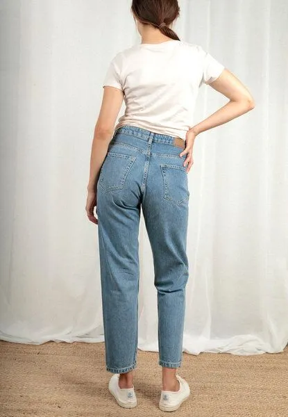 TORLAND TORLAND High Waist Damenjeans - Mom Style MARIA – Produktbild 4 von 4
