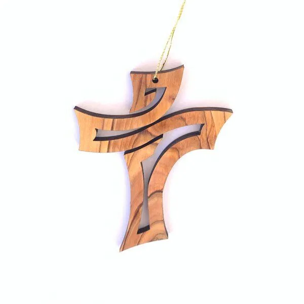 El Puente El Puente Kreuz | Fair Trade & Handmade aus Palästina, Natur, – Produktbild 1 von 1