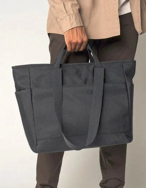 BagBase BagBase Umhängetasche Tragegriff und Schulterriemen Wasserabweisendes Gewebe, Braun (mushroom), – Produktbild 2 von 2