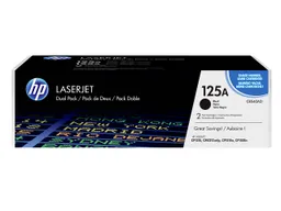 Hewlett Packard hp Twinpack Druckkassetten CB540AD schwarz – Produktbild 1 von 1