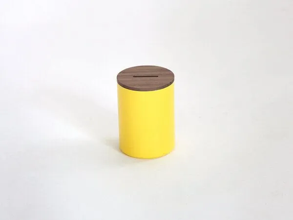 werkvoll by Lena Peter werkvoll by Lena Peter Recycling Feuerlöscher Namensdose FIRE, Gelb, – Produktbild 1 von 4