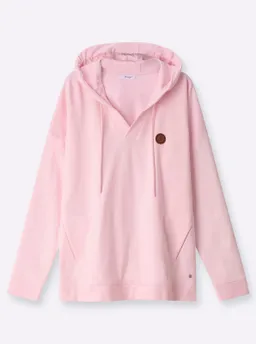 sheego sheego Kapuzensweatshirt hellrosé – Produktbild 1 von 1