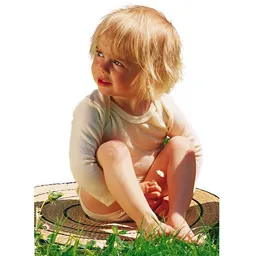 Engel natur Engel natur Engel Bio Wolle Seide Baby Body lang-Arm – Produktbild 1 von 1
