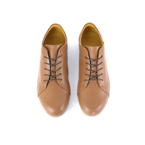 SORBAS SORBAS '83 Leder Sneaker, Cognac, – Produktbild 2 von 4
