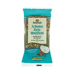 Alnatura Alnatura Bio Schoko­Reiswaffeln Vollmilch­Cocos, 100g – Produktbild 1 von 1