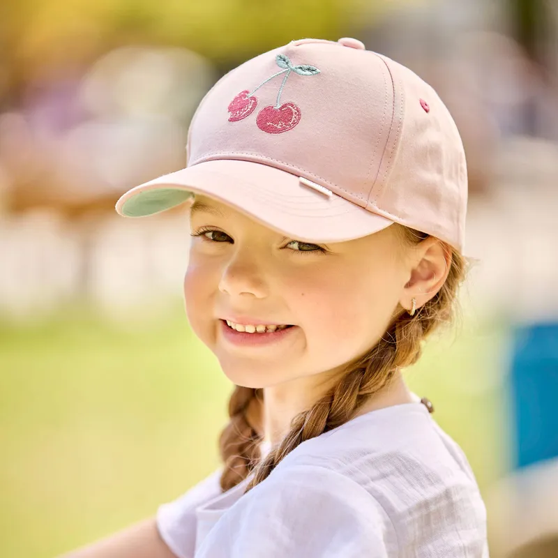 Maximo KIDS GIRL-Cap Kirschen, dogwood Gr. 53/55 – Produktbild 5 von 5