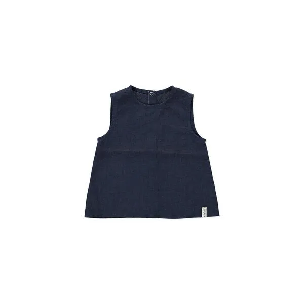 PETER JO PETER JO Shirt Magnolia aus Leinen, Blau, – Produktbild 1 von 1